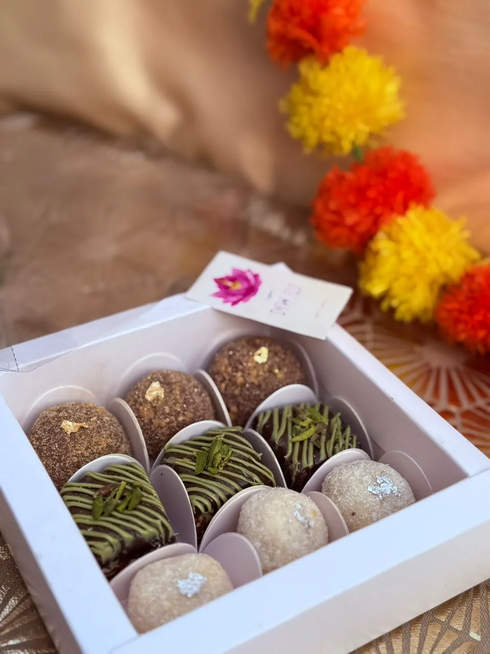 Assorted truffle bites by Simply Sweet Udaipur