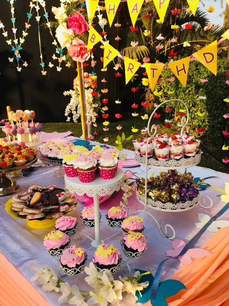 Birthday dessert table by Simply Sweet Udaipur