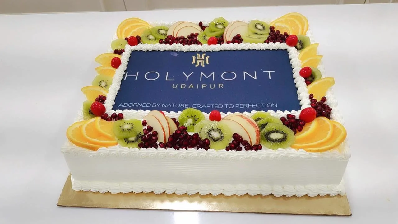 Eggless fresh fruit cake by Simply Sweet Udaipur