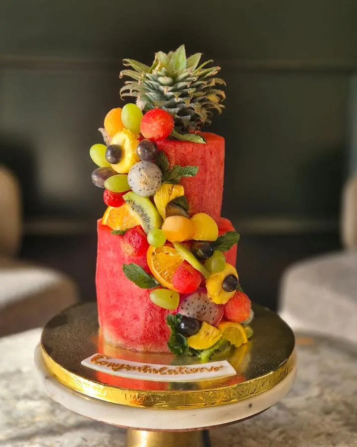 Fresh fruit cake by Simply Sweet Udaipur