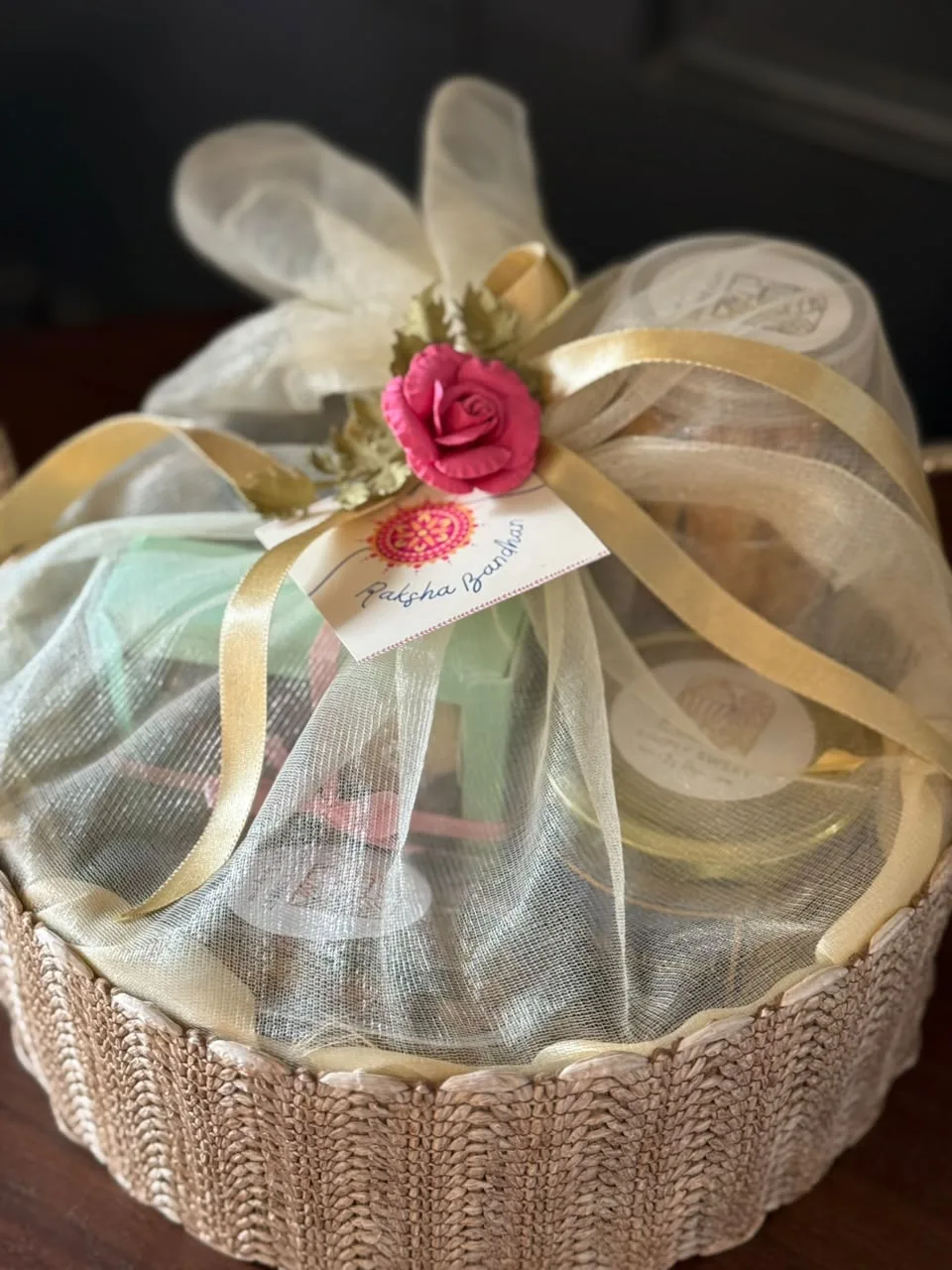 Rakhi gift basket by Simply Sweet Udaipur