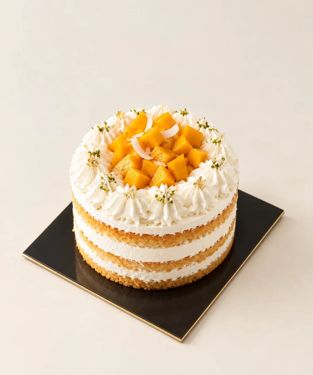 Vegan mango fruit cake by Simply Sweet Udaipur