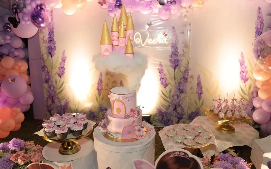 Wedding dessert table styling by Simply Sweet Udaipur